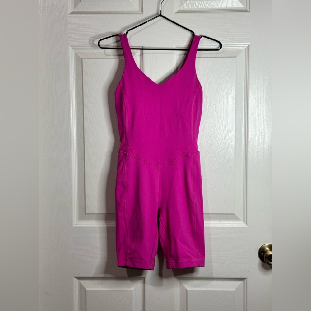 Lululemon Align Bodysuit Size 2 Sonic Pink